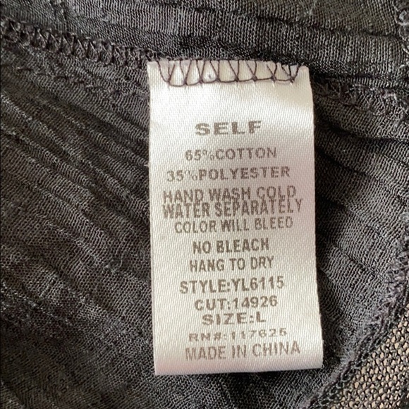Ya Los Angeles Pretty Top with Ties and Lace - Picture 6 of 6